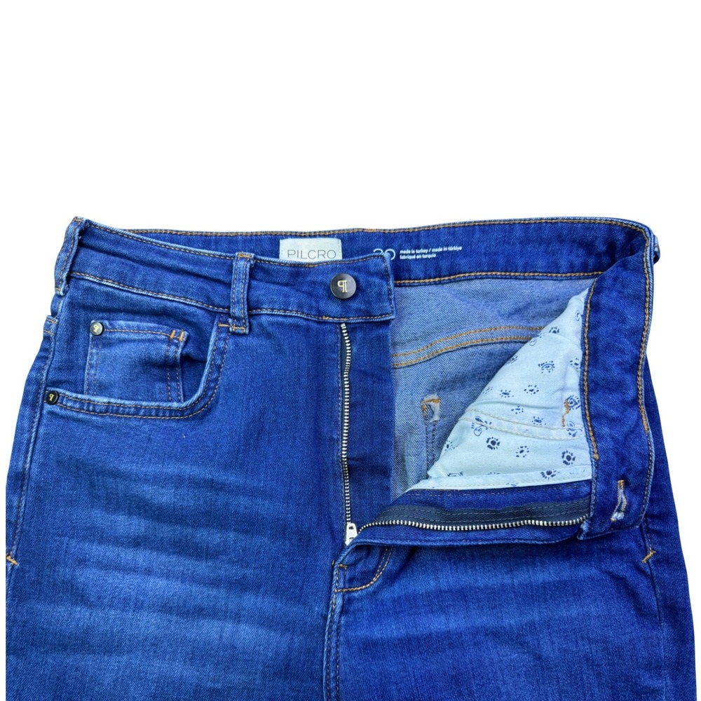 Pilcro and the Letterpress High Rise Boot Cut Jeans Medium Wash Womens Size 30 - Picture 4 of 13